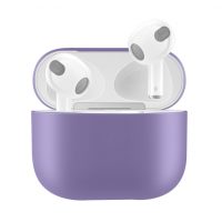 Silikonové pouzdro pro Airpods 3 - Fialová