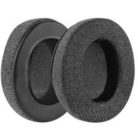 Náhradní náušníky pro sluchátka Audio Technica ATH-M50, M50X, M50XBT, M50RD, PRO500mk2, ANC9, AD700X, A500S, M10, M20X, M30X, M40X - Tmavě šedé, textilní