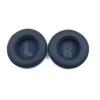 Náhradní náušníky pro sluchátka JBL Live 400BT, 460NC - Tmavě modré, kožené