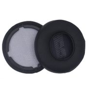 Náhradní náušníky pro sluchátka JBL Live 400BT, 460NC - Černé, kožené