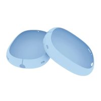 Kryty na sluchátka Apple AirPods Max - Modré, silikonové