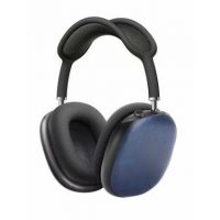 Kryty na sluchátka Apple AirPods Max - Modré, kožené