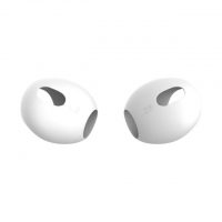 Náhradní silikonové ušní krytky pro sluchátka Apple AirPods 3 - Bílé