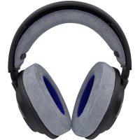 Náhradní náušníky pro sluchátka Philips - SHP9500, SHP9500S semišové, šedé