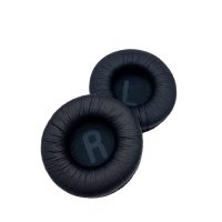 Náhradní náušníky pro sluchátka Philips SHB5500, SHL8805 - Černé, kožené