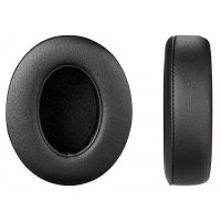 Náhradní náušníky pro sluchátka Beats Studio 2.0 a 3.0, Dr. Dre B0500 a B0501 - Černé, kožené