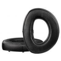 Náhradní náušníky pro sluchátka Sennheiser HD700 - Černé, kožené