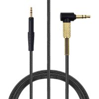 Náhradní Audio kabel pro sluchátka Sennheiser - Černo zlatý