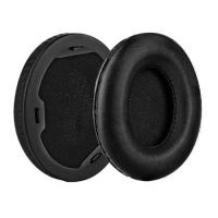 Náhradní náušníky pro sluchátka Beats Dr. Dre Studio 1.0 - Černé, kožené