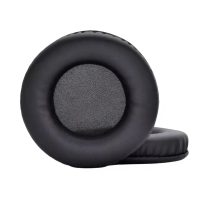 Náhradní náušníky pro sluchátka Audio Technica ATH-A500X, A550Z, A900X, A990Z - Černé, kožené