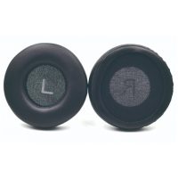 Náhradní náušníky pro sluchátka AKG K553 MKII, K552, K551, K550 - Černé, kožené