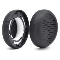 Náhradní náušníky pro sluchátka AKG Y500 - Černé, kožené