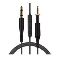 Audio kabel pro sluchátka AKG K450, K451, K452, K480, K490, K495, Q460 - Černý s ovládacím panelem