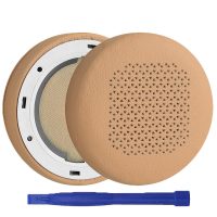 Náhradní náušníky pro sluchátka JBL Duet Bluetooth - Khaki, kožené