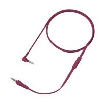 Audio kabel pro sluchátka Sony WH-1000XM5, WH-1000XM4, WH-1000XM3, WH1000XM2, MDR-1000X - Červený, silikonový