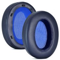 Náhradní náušníky pro sluchátka Sony WH-XB910N - Modré, kožené