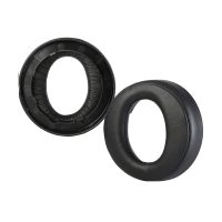 Náhradní náušníky pro sluchátka Sony Playstation Platinum Wireless CECHYA-0090 - Černé, kožené