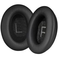 Náhradní náušníky pro sluchátka Bose QuietComfort 45 - Černé, kožené