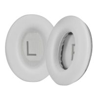 Náhradní náušníky pro sluchátka Bose QuietComfort 45 - Bílé, kožené