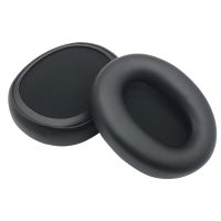 Náhradní náušníky pro sluchátka SkullCandy Crusher ANC 2 - Černé, kožené