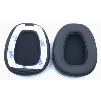 Náhradní náušníky pro sluchátka SkullCandy Crusher Wireless 2.0 - Černé, kožené