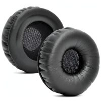Náhradní náušníky pro sluchátka Sony MDR-IF140 - Černé, kožené