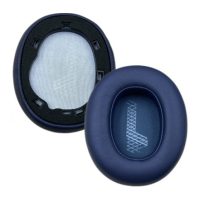 Náhradní náušníky pro sluchátka JBL Live 650BTNC - Modré, kožené