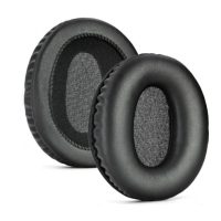 Náhradní náušníky pro sluchátka Audiotechnica ANC500BT - Černé, kožené