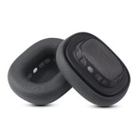 Náhradní náušníky pro sluchátka Apple AirPods Max - Černé, kožené