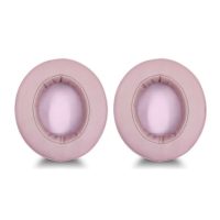 Náhradní náušníky pro sluchátka Razer Kraken BT Kitty - Růžové, kožené