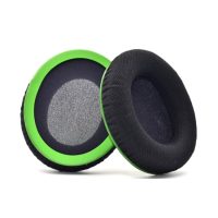 Náhradní náušníky pro sluchátka Kingston HyperX Stinger Core - Černo zelené, látkové