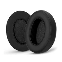 Náhradní náušníky pro sluchátka Pioneer SE-M521, SE-M531, SE-M555V - Kožené, černé