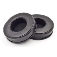 Náhradní náušníky pro sluchátka Pioneer HDJ1000, HDJ2000, HDJ1500 - Kožené, černé