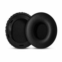 Náhradní náušníky pro sluchátka Sony MDR-10RC - Černé, kožené