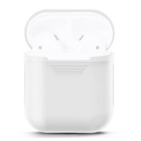 Silikonové pouzdro pro Airpods - Bílá
