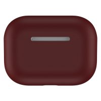 Silikonový obal pro Airpods Pro - Vínová