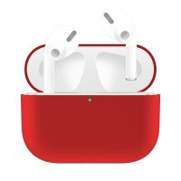 Silikonový obal pro Airpods Pro - Červená