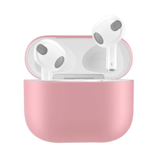 Foto - Silikonové pouzdro pro Airpods 3 - Růžová