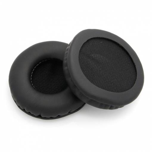Foto - Náhradní náušníky pro sluchátka AKG K518, K518DJ, K81, K518LE - Černé, kožené