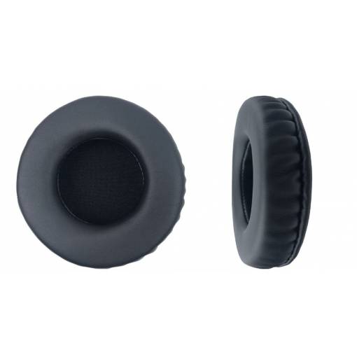 Foto - Náhradní náušníky pro sluchátka Skullcandy Grind - Černé, kožené