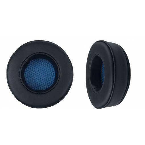 Foto - Náhradní náušníky pro sluchátka Skullcandy Grind - Černé s modrým vnitřkem