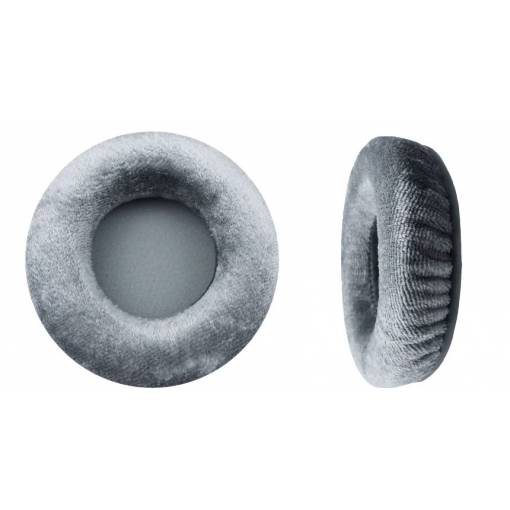 Foto - Náhradní náušníky pro sluchátka Skullcandy Grind - Šedé, samet