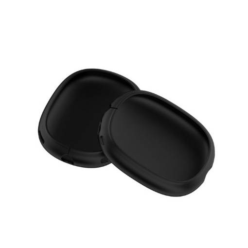 Foto - Kryty na sluchátka Apple AirPods Max - Černé, silikonové