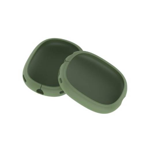 Foto - Kryty na sluchátka Apple AirPods Max - Zelené, silikonové