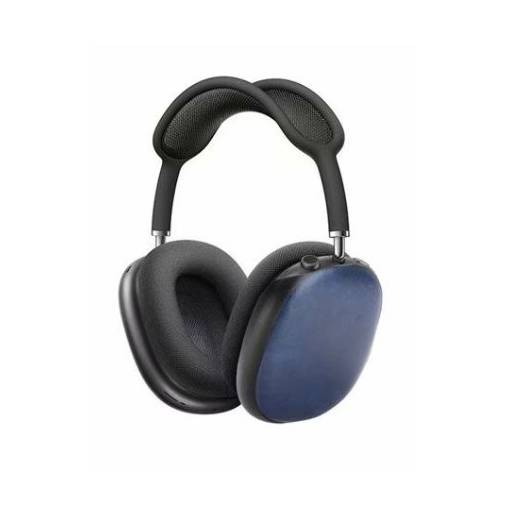 Foto - Kryty na sluchátka Apple AirPods Max - Modré, kožené