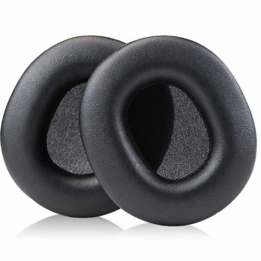 Foto - Náhradní náušníky pro sluchátka Audio Technica ATH-M70X - Černé, kožené
