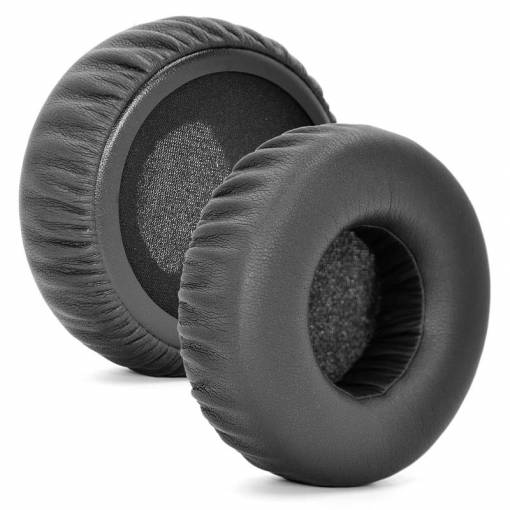 Foto - Náhradní náušníky pro sluchátka JBL Synchros S300, S400, S400BT - Černé, kožené
