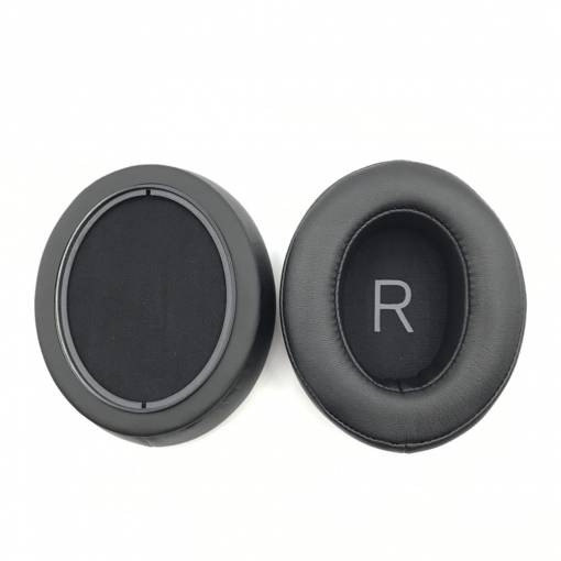 Foto - Náhradní náušníky pro sluchátka Sennheiser Momentum 3.0 - Černé, kožené