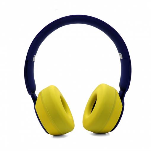 Foto - Náhradní kryty na náušníky pro sluchátka Beats Studio 2.0 s 3.0 - Žluté, silikonové