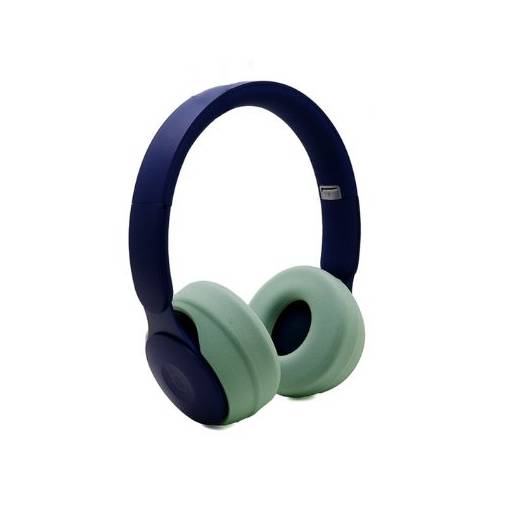 Foto - Náhradní kryty na náušníky pro sluchátka Beats Dr. Dre Studio 2.0 s 3.0 - Tmavě zelené, silikonové